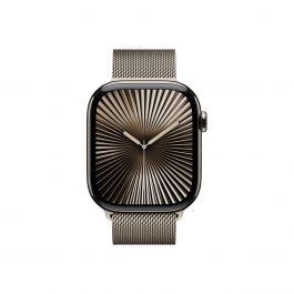Каишка от Apple за Apple Watch 46mm Milanese Loop: Natural Milanese Loop - M/L