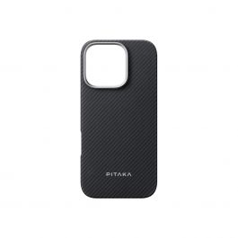 Pitaka MagEZ Case 5, Black/Grey Twill - iPhone 16 Pro Max