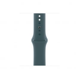 Каишка от Apple за Apple Watch 42mm Sport Band: Lake Green Sport Band - M/L (Seasonal)