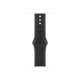 Каишка от Apple за Apple Watch 46mm Sport Band: Black Sport Band - M/L