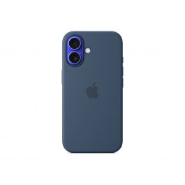 Кейс от Apple за iPhone 16 Plus - Silicone Case съвместим с MagSafe - Denim
