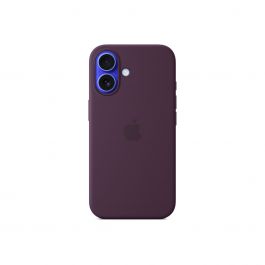 Кейс от Apple за iPhone 16 - Silicone Case съвместим с MagSafe - Plum