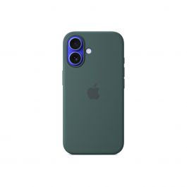 Кейс от Apple за iPhone 16 - Silicone Case съвместим с MagSafe - Lake Green (Seasonal)