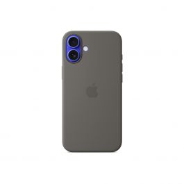 Кейс от Apple за iPhone 16 Plus - Silicone Case съвместим с MagSafe - Stone Gray
