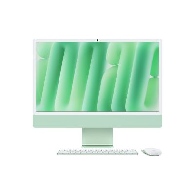 iMac 24 Retina 4.5K | M4 чип с 10 ядрен CPU и 10 ядрен GPU | 24GB памет | 512GB SSD - Зелен
