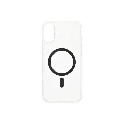 Magsafe калъф от Dviced за iPhone 16 прозрачен, черен