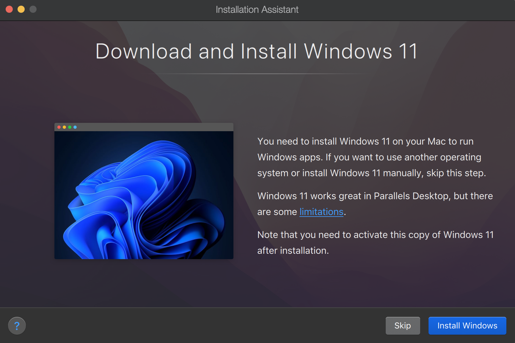 Instalirane na Windows na Mac