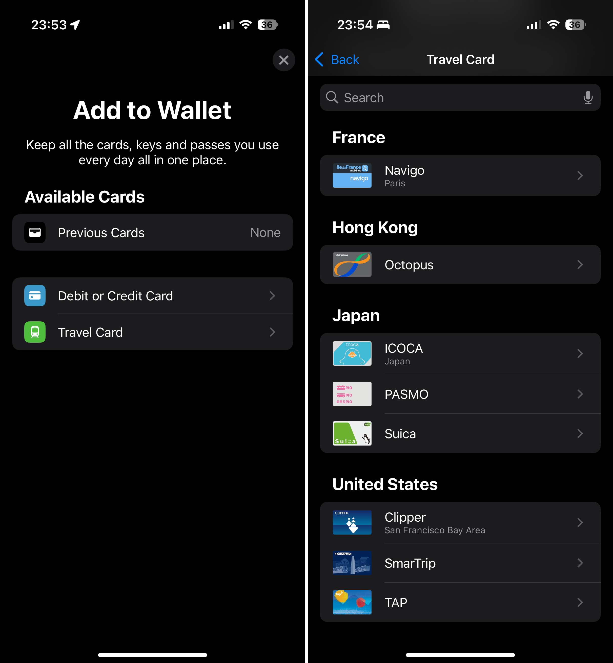 Nastroĭka na Apple Wallet
